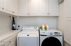 Spacious Laundry Room on Second Floor