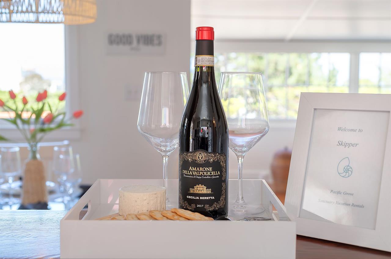 Wine and Cheese to Welcome You