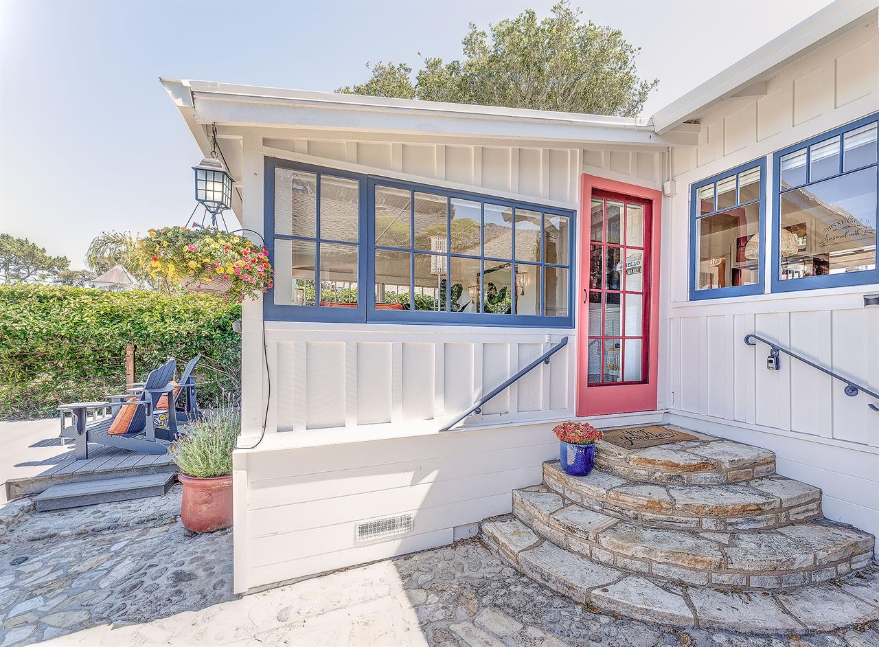 Entrance at the Front of the Home