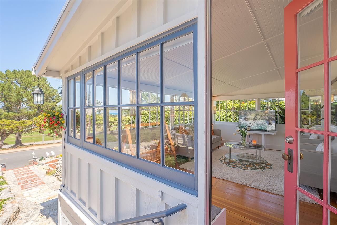 Entrance at the Front of the Home