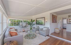 Living Room with HDTV