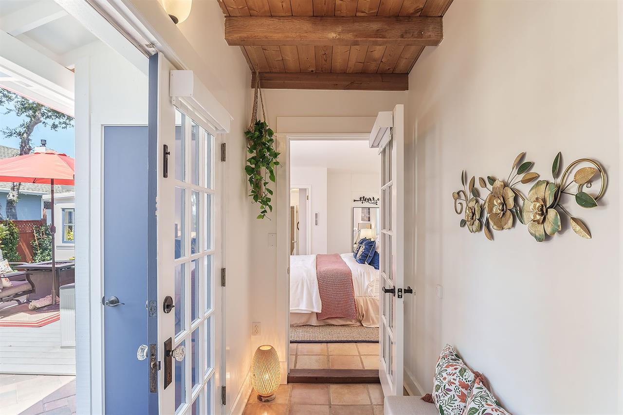 Back Hall Leads To Rear Patio