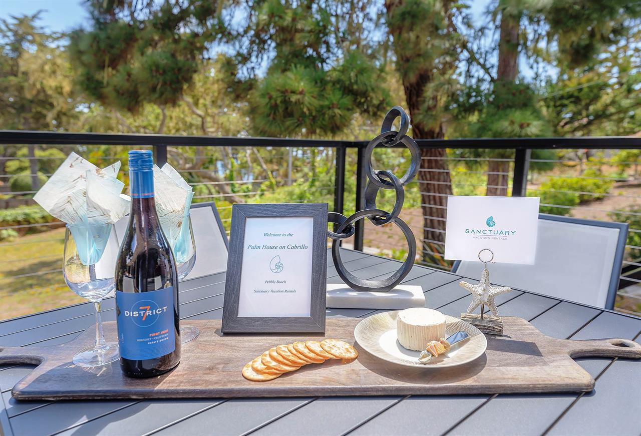 Wine and Cheese to Welcome You