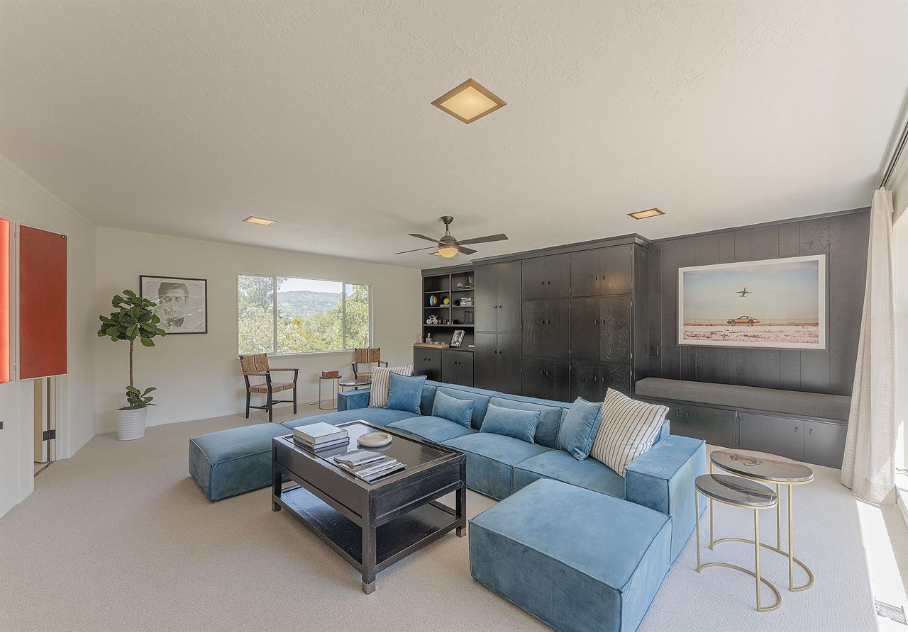 Family Room with HDTV