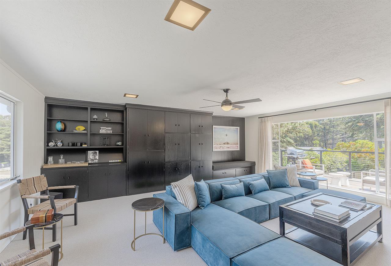 Family Room with HDTV