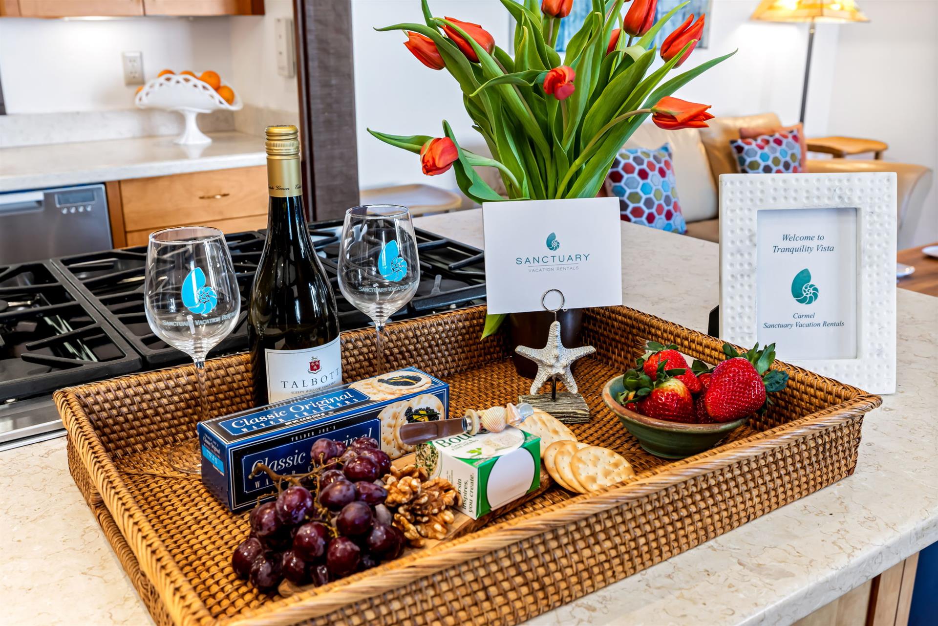 Wine and Cheese to Welcome You