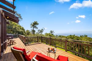 Ocean View Deck off of the Living, Dining and Family Rooms