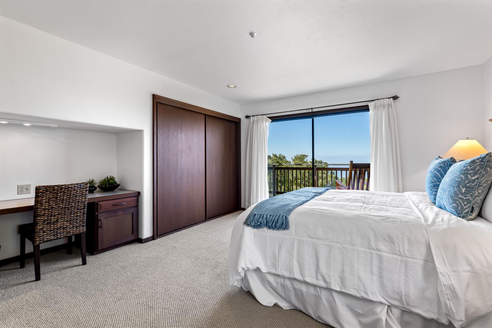 Bedroom 3  California King, Private Ocean View Balcony, Desk