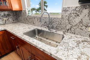 Wonderful UnderMount Sink with an Ocean View