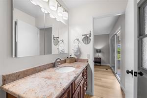 Bedroom 1  EnSuite Bath with a ShowerOverTub Combination