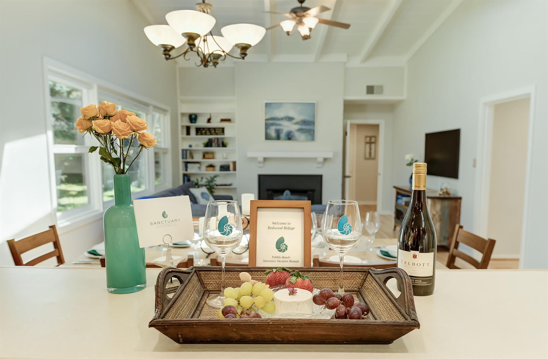 Wine and Cheese to Welcome You