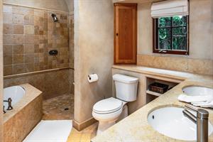 En Suite Bath  Jetted Tub, Separate Shower, Heated Floors