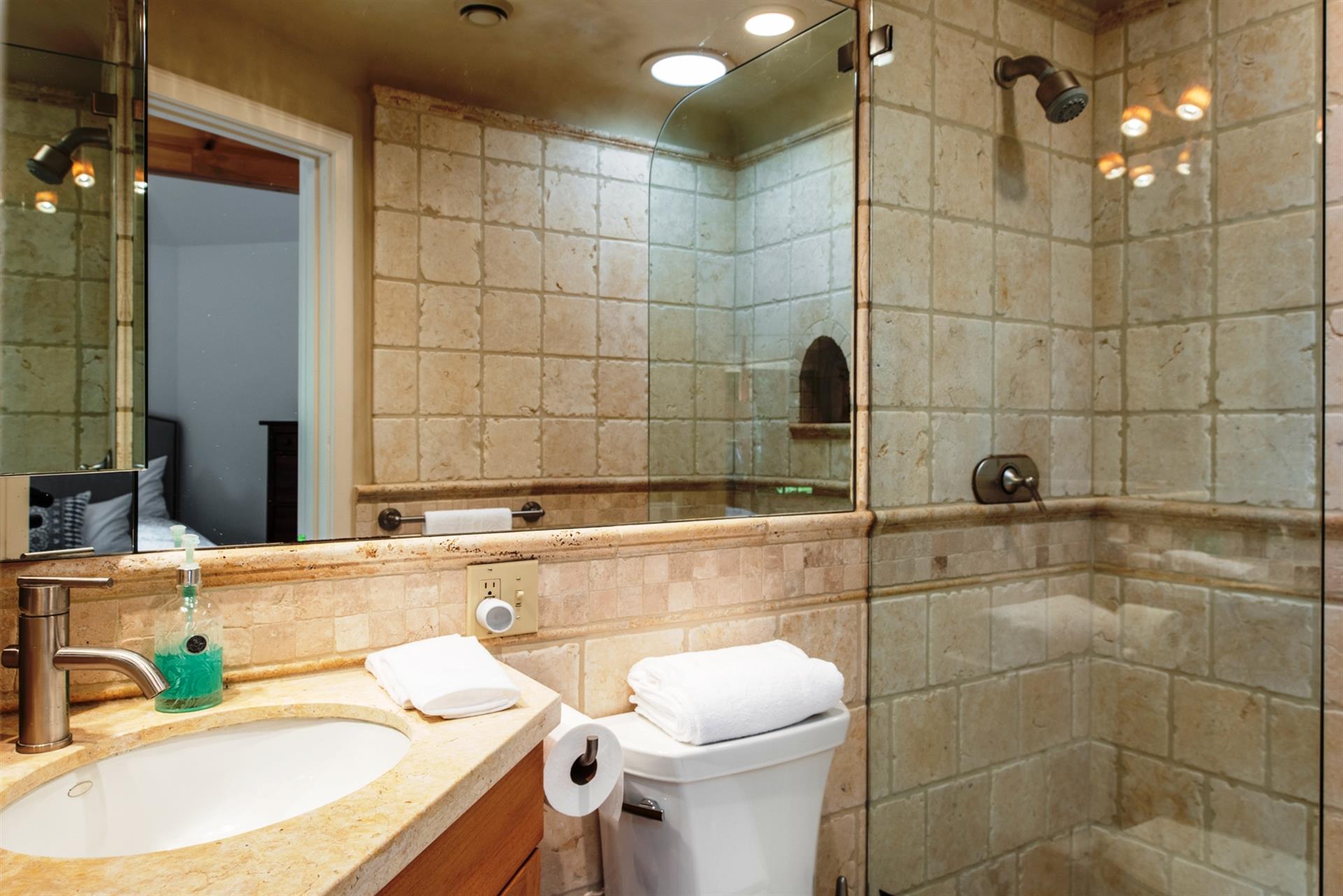 Downstairs En Suite with Shower