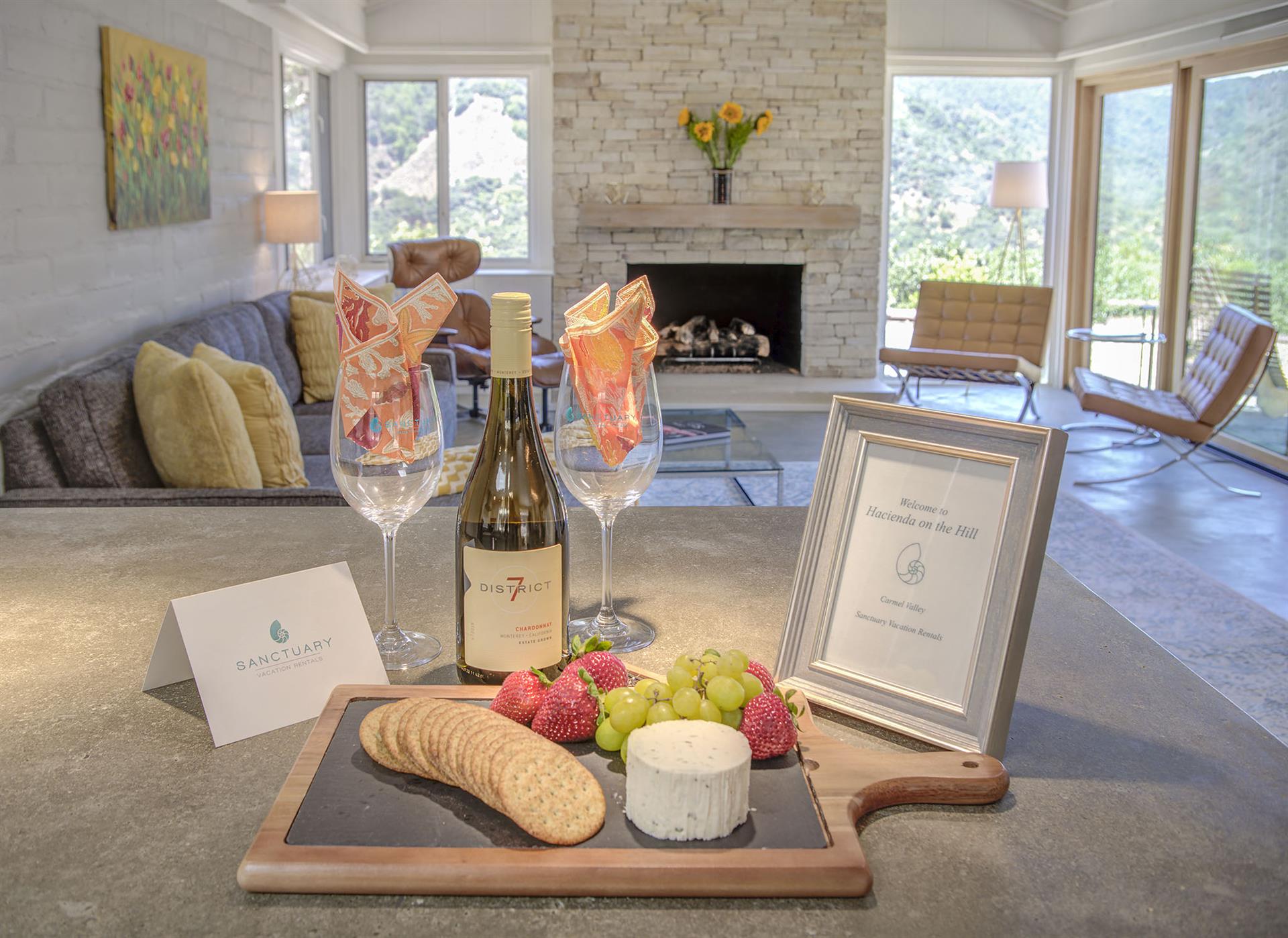 Wine and Cheese to Welcome You