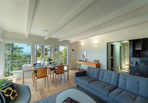OpenConcept Living  Dining Room with Ocean View