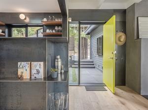 Entry Foyer and the Front Courtyard Beyond