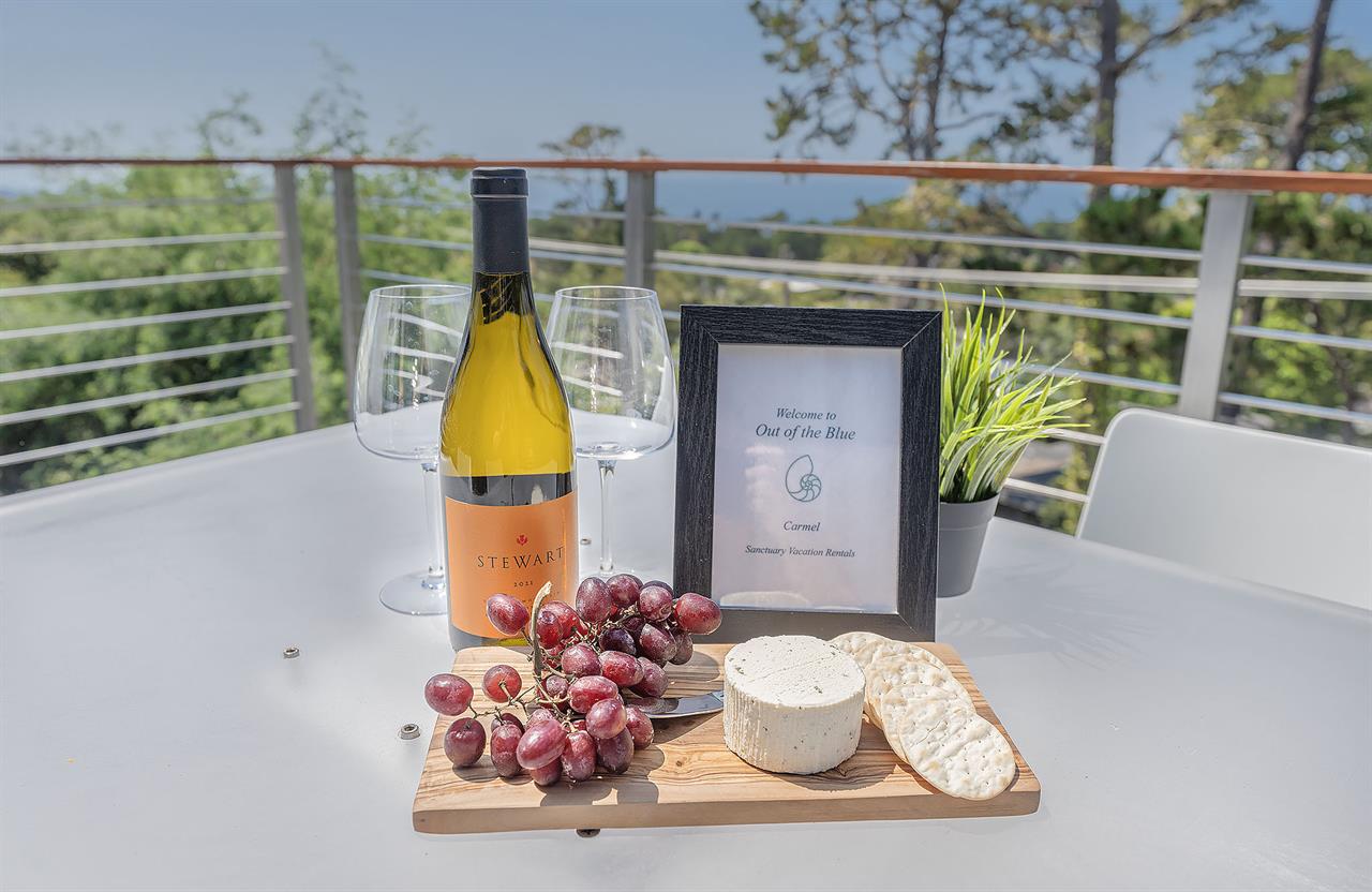 Wine and Cheese to Welcome You