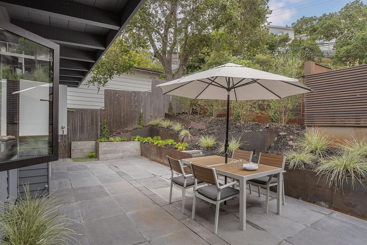 Front Courtyard Patio is Fenced for Privacy
