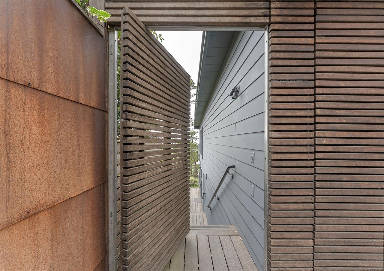 Entrance to the Downstairs Guest Suite