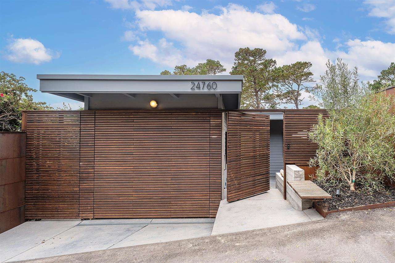 Front View of this Stylish Home