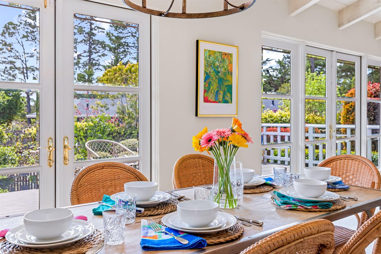 Dining Room is Next to the Kitchen