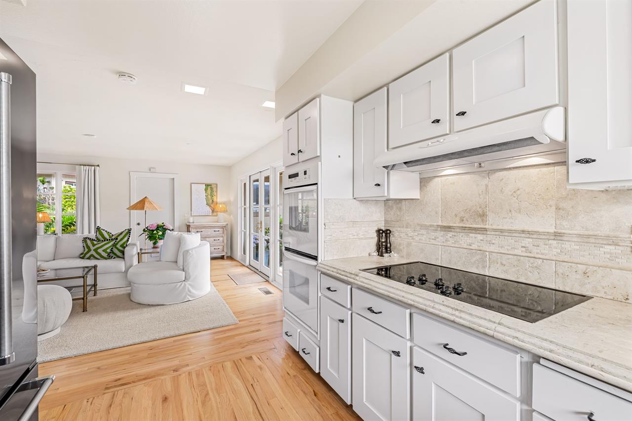 Fully Equipped Kitchen Looking into the Family Room