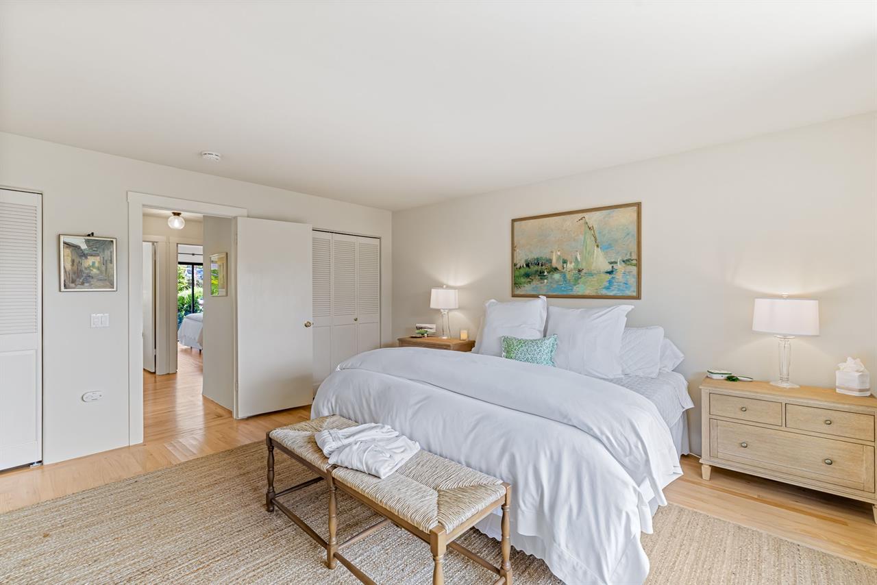 Primary Suite  King Bed, EnSuite Bath with Shower Over Tub