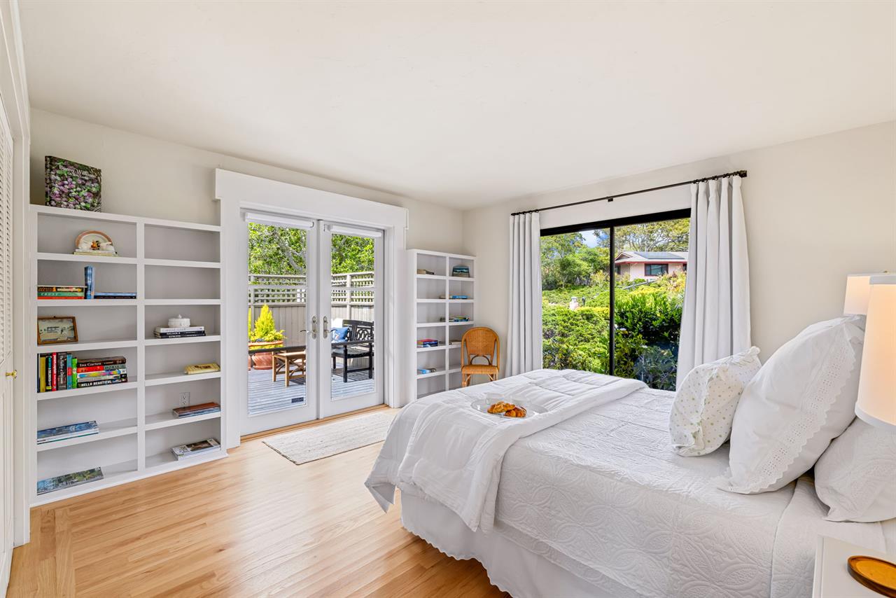 Bedroom 2 Showing the French Doors Leading to Private Patio