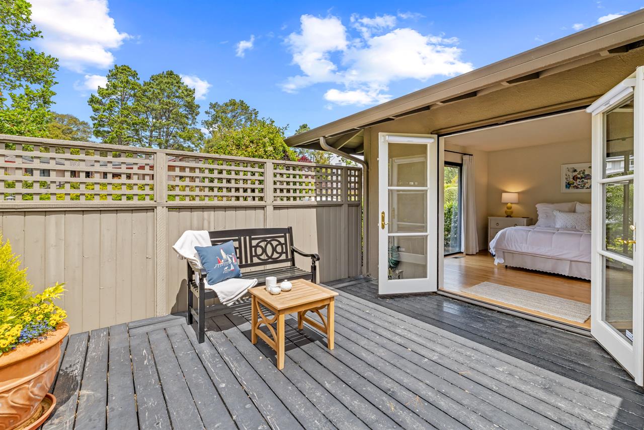 Private Deck Off Bedroom 2
