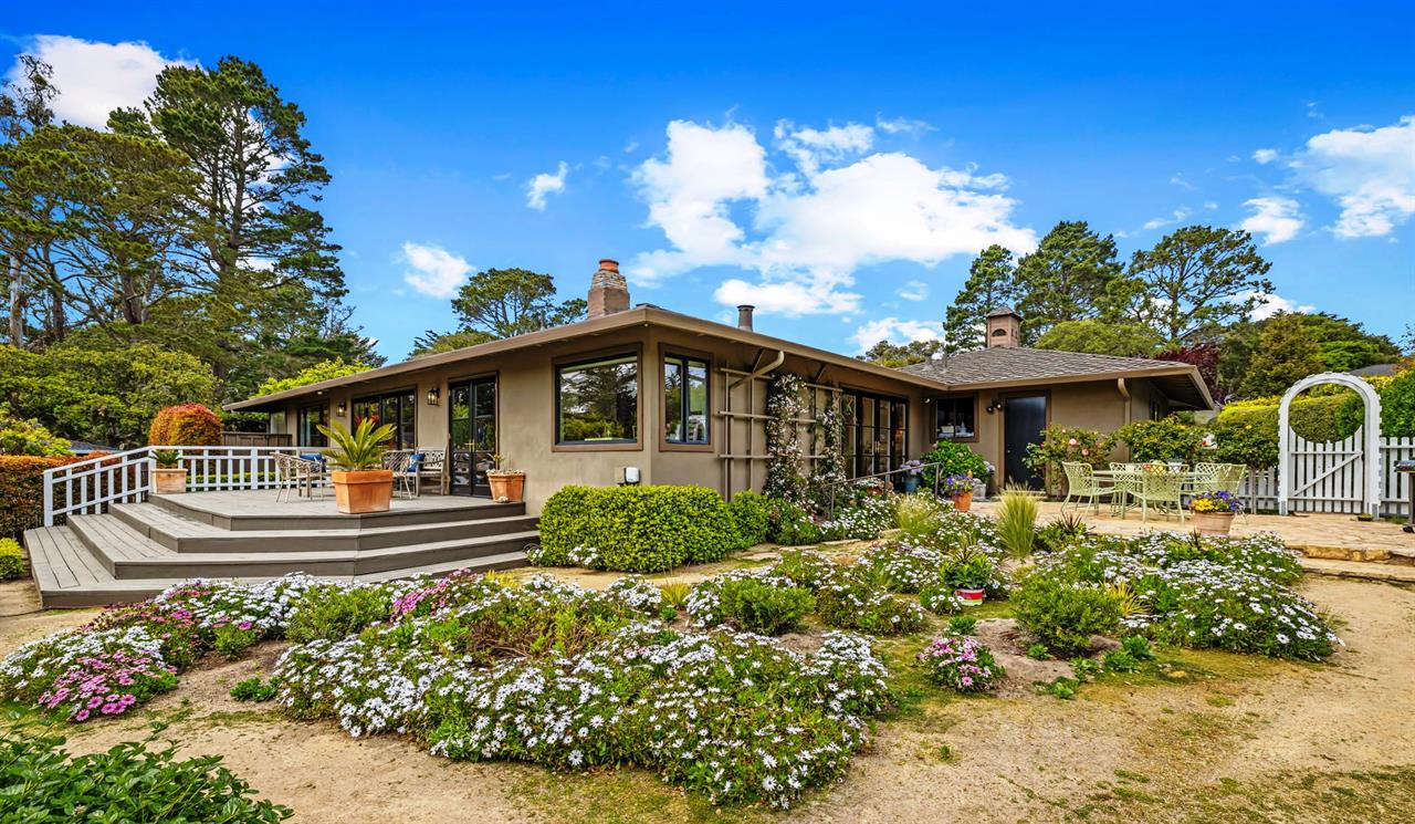 Backyard Showing the Deck and the Patio