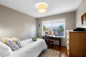 Bedroom 3 has a Twin Bed and a Desk
