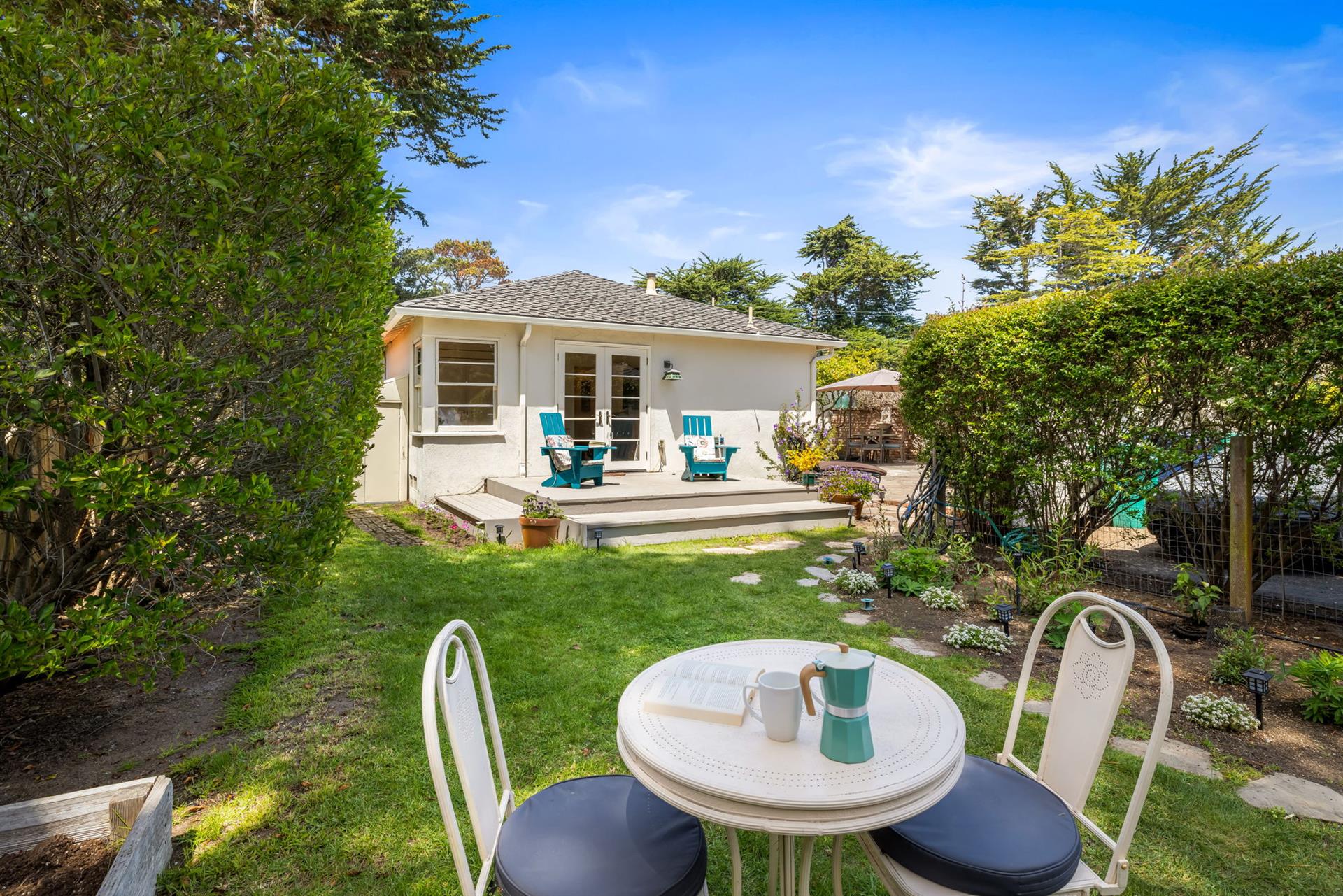 Several Outdoor Living Spaces
