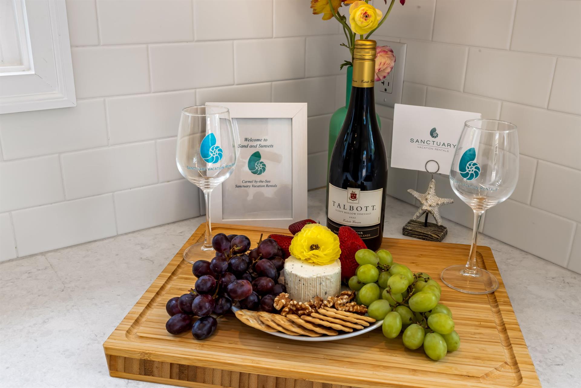 Wine and Cheese to Welcome You