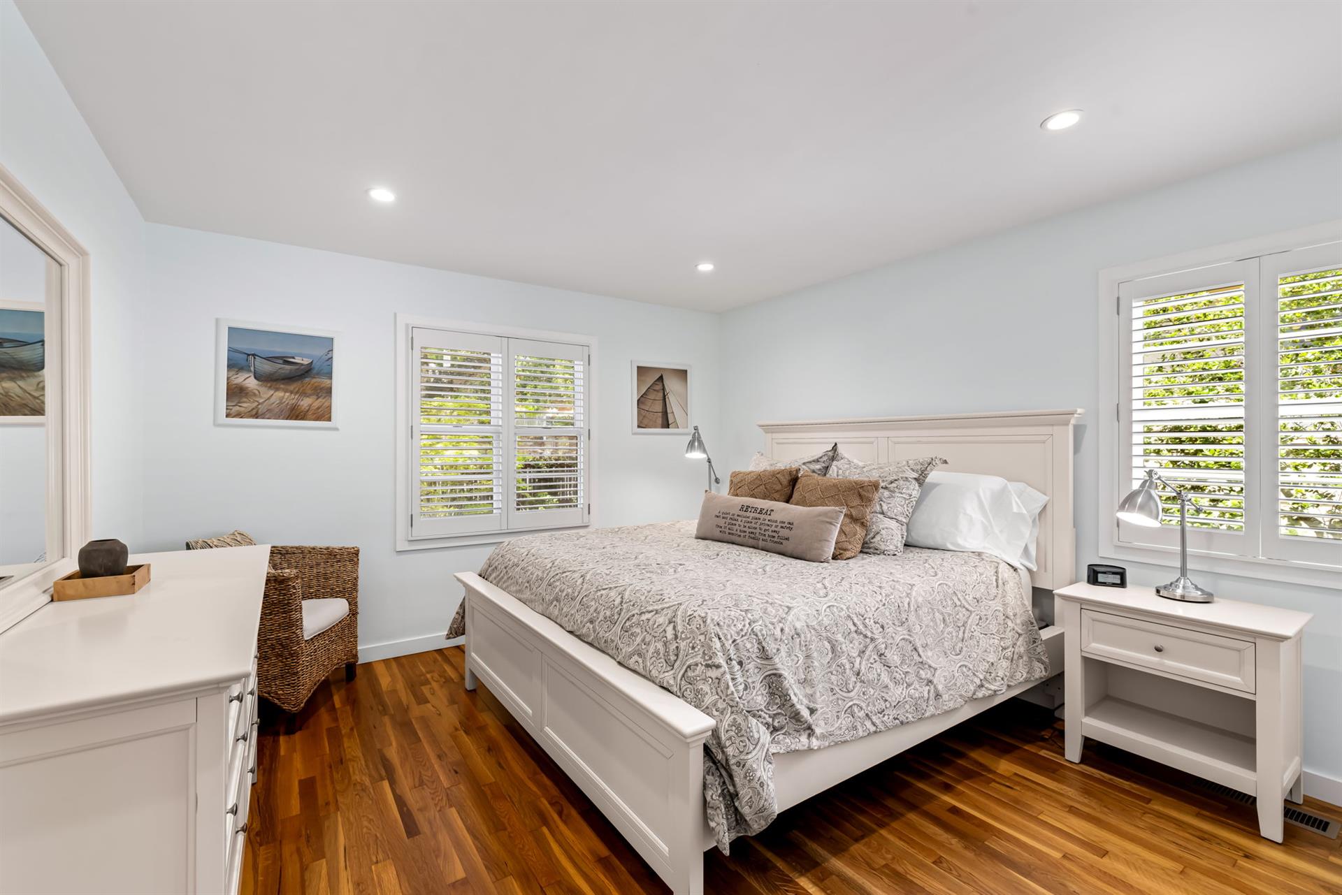 Bedroom 2 has a King Bed