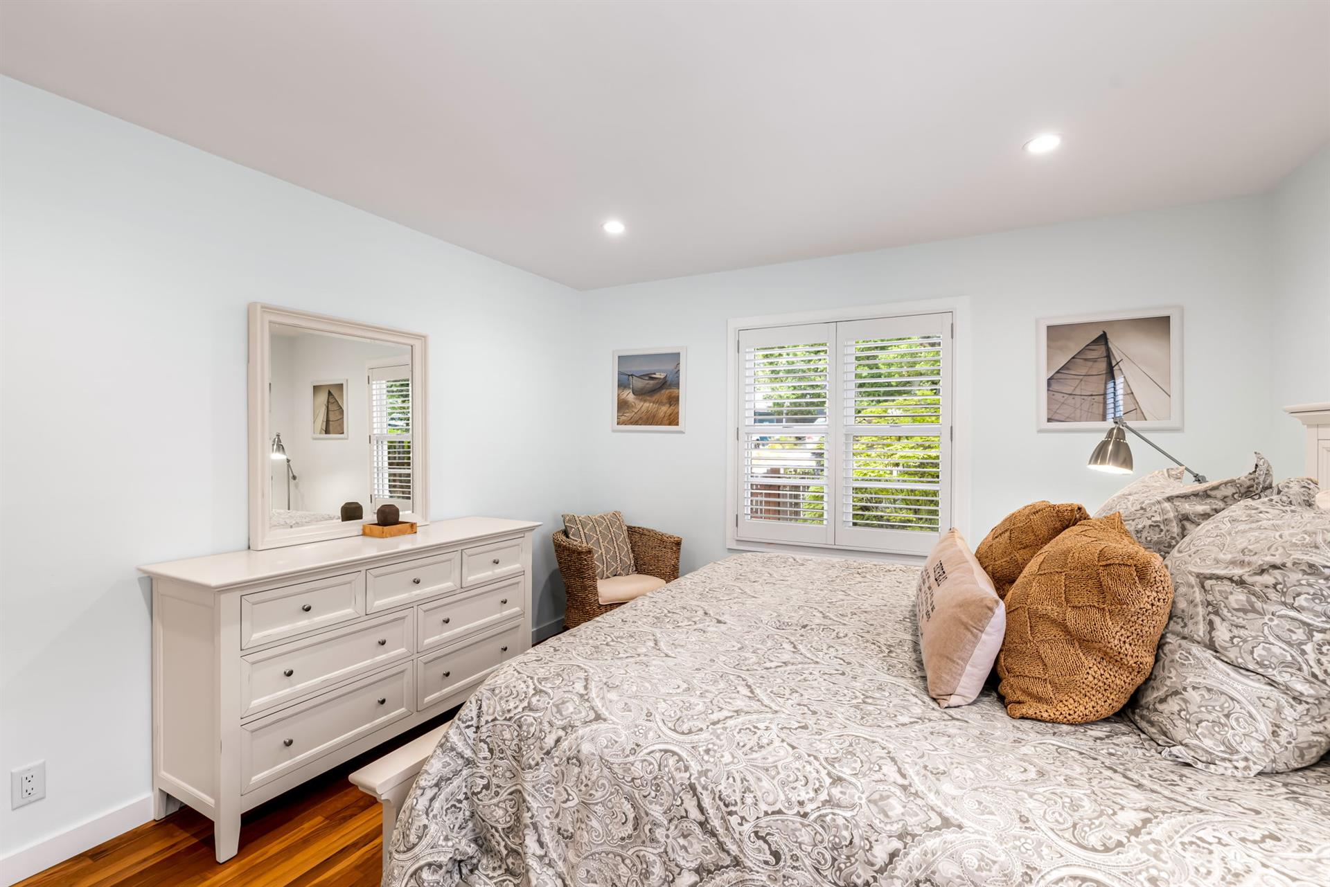 Bedroom 2 has a King Bed
