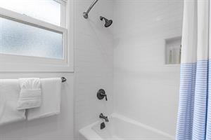 Bathroom 2 has a Shower Over Tub Combo