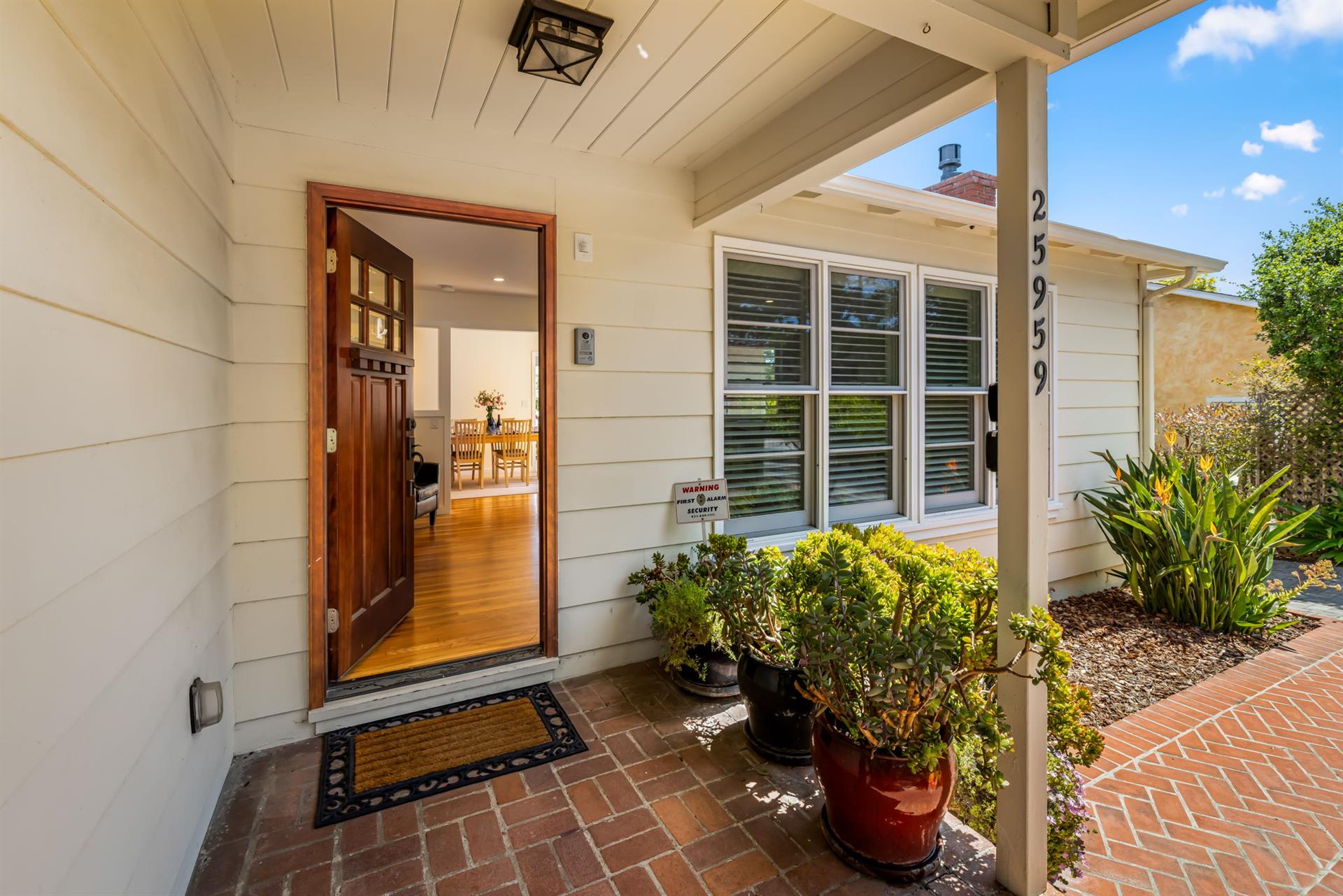 Front Entry to the Home