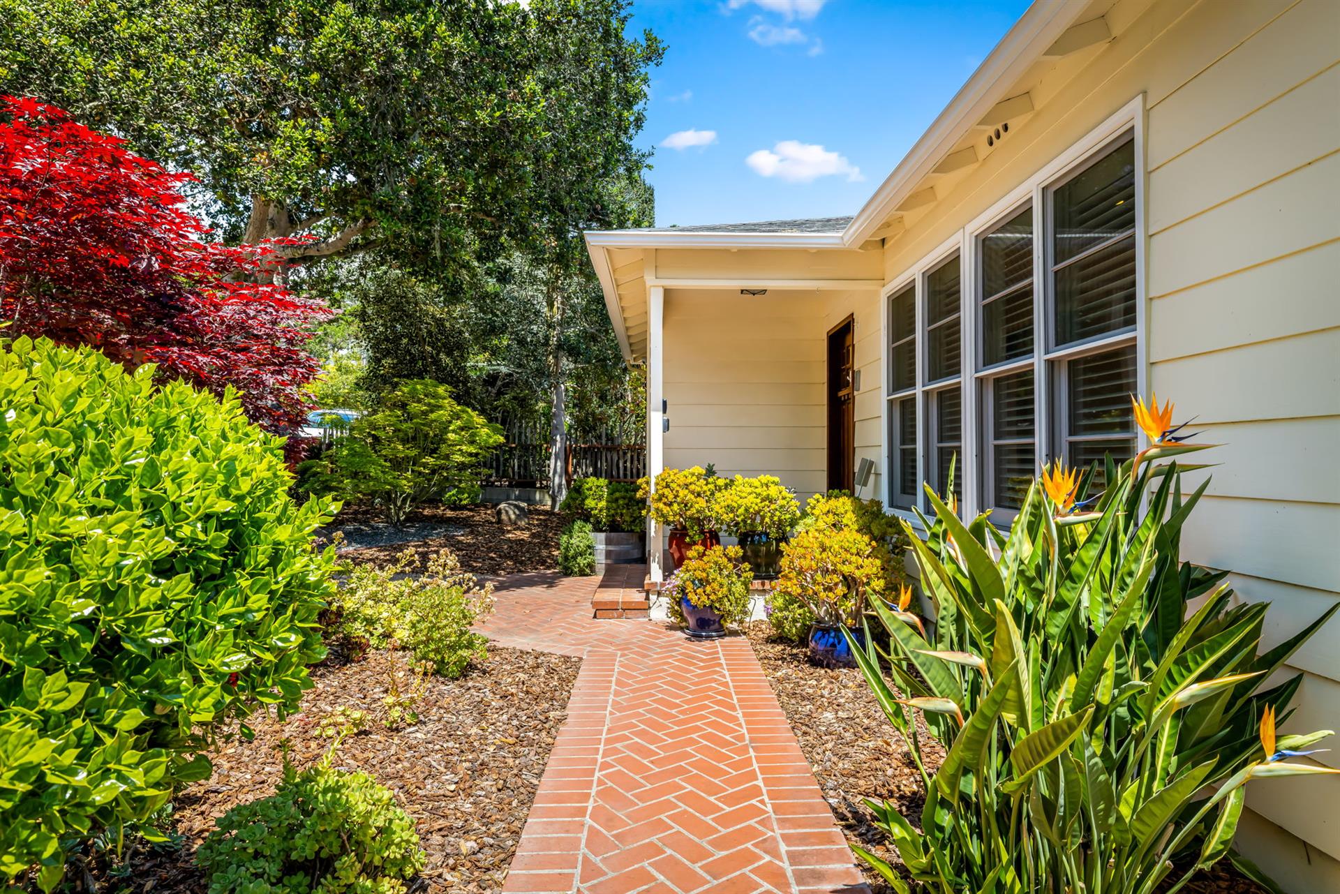 Front Walkway to the Entrance