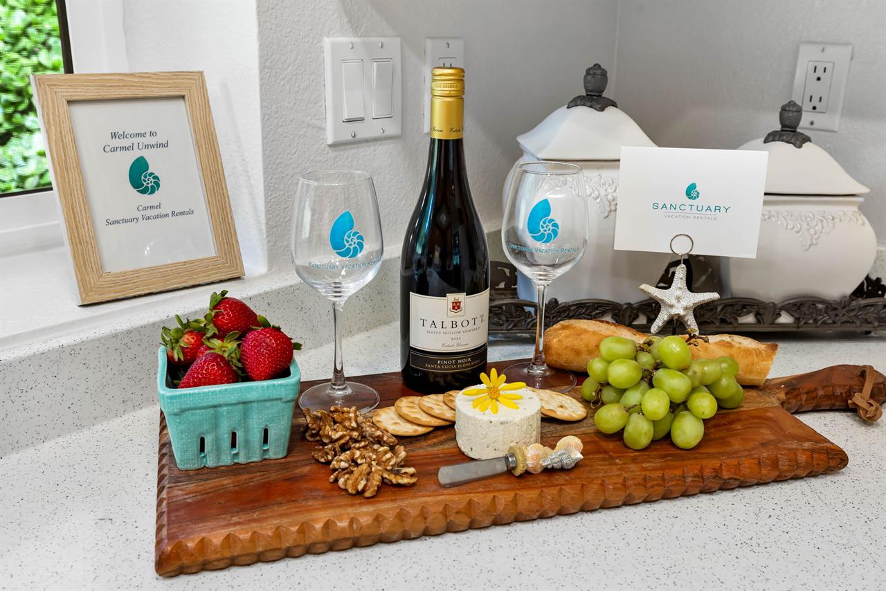 Wine and Cheese to Welcome You