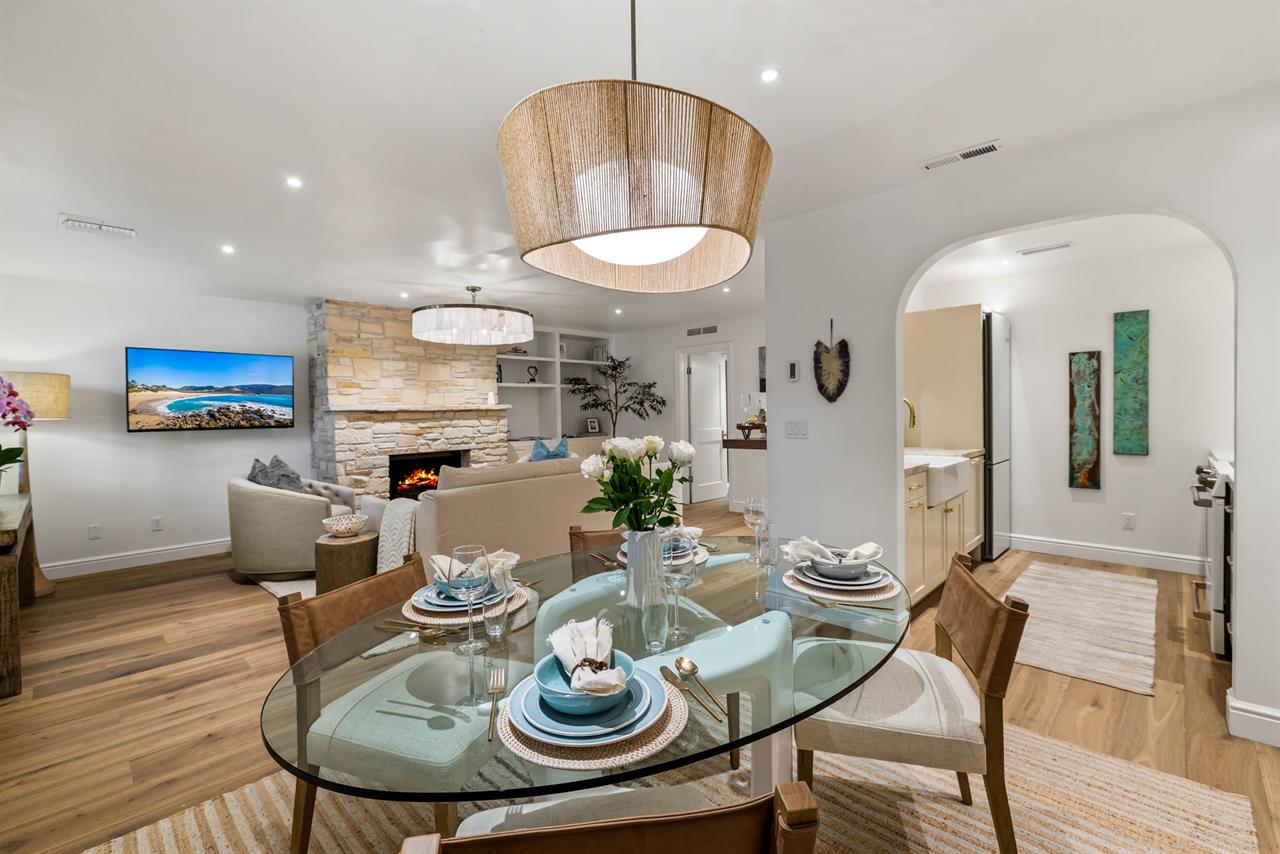 Dining Area and Living Room