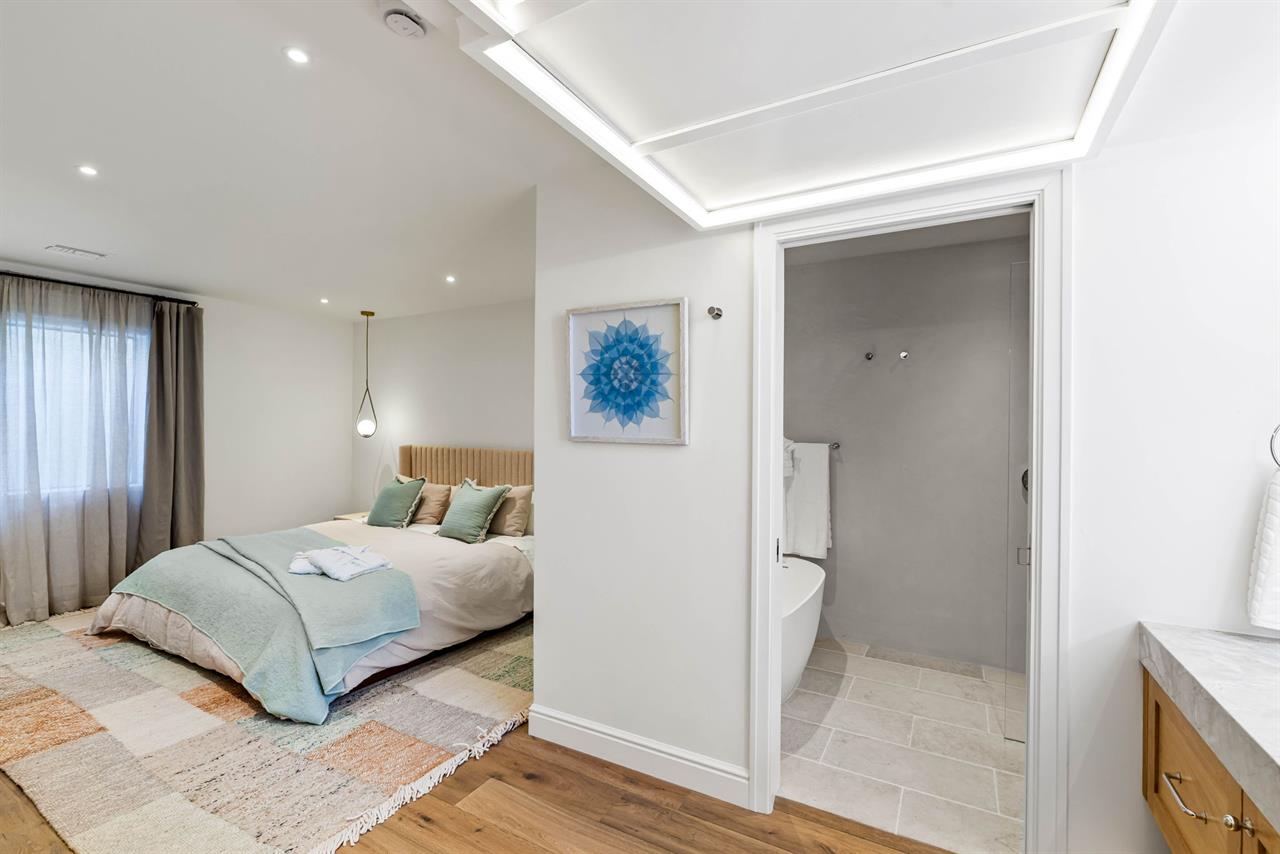 Bedroom 1  King Bed and an EnSuite Bath