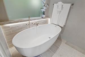 Soaking Tub in the EnSuite Bath for Bedroom 1