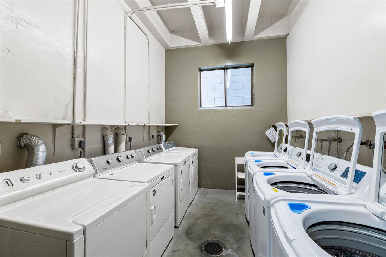 Free Shared Laundry Facilities are OnSite