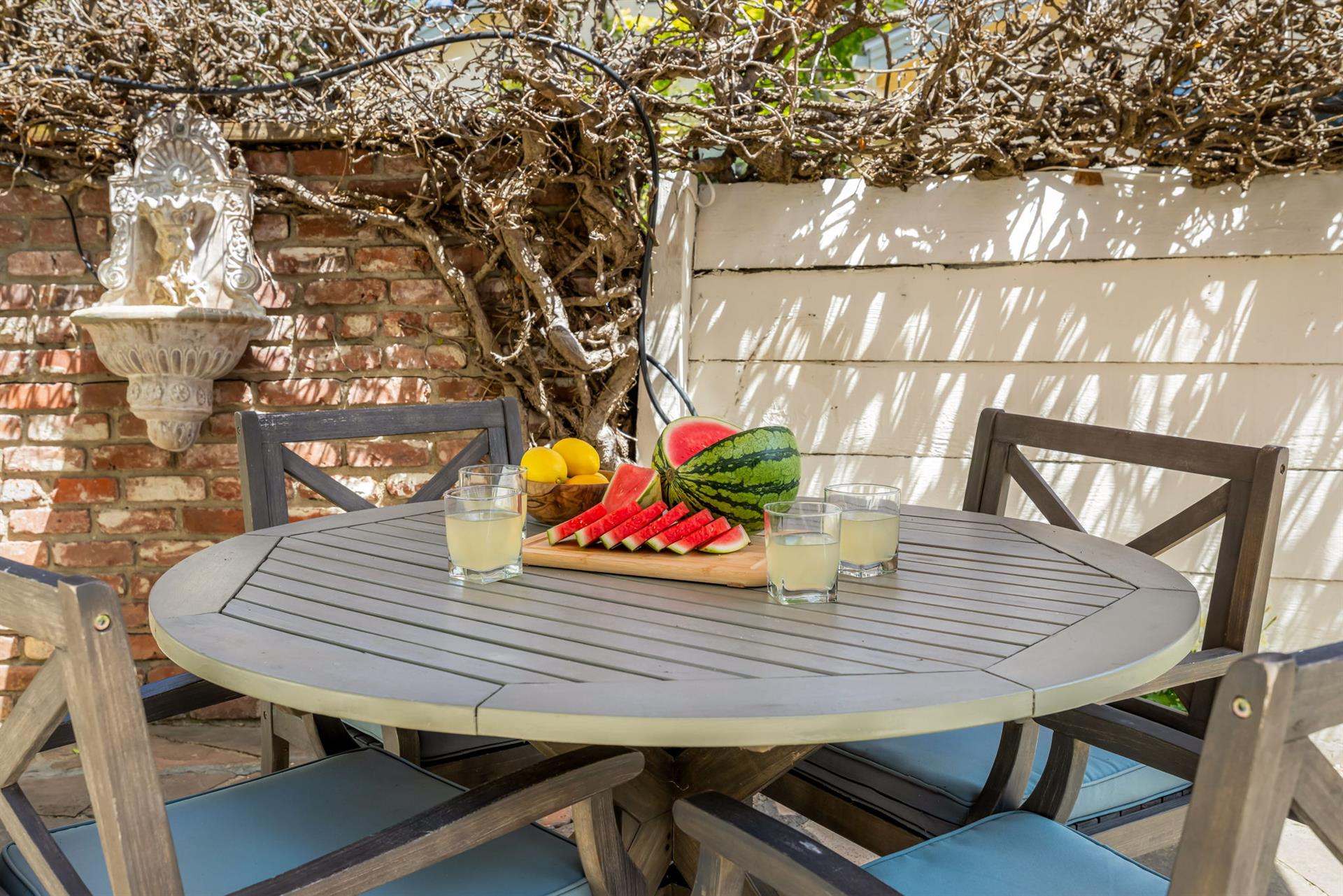 Outdoor Dining Area in the Garden