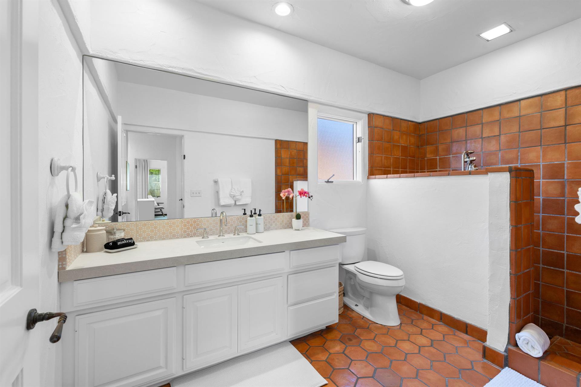 Bath 2  First Floor  is Updated and has a Large Shower