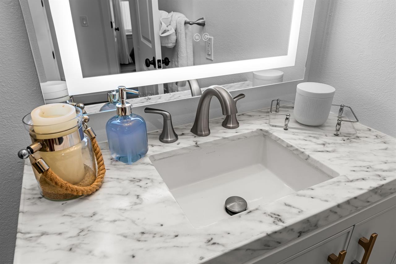 Downstairs Full Bath with a Shower