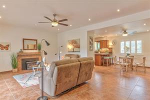Living Room, Dining Area and Kitchen