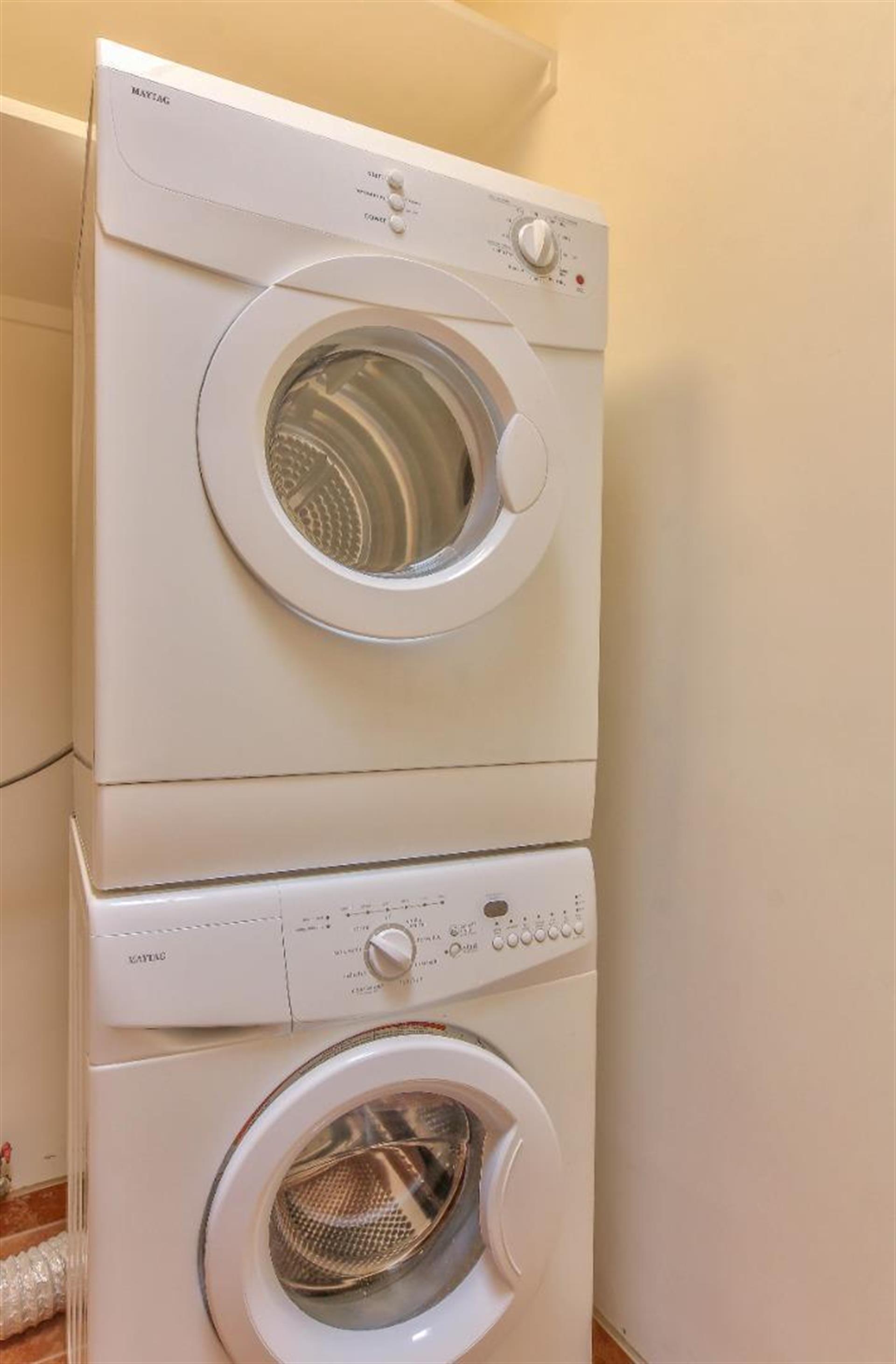 Washer and Dryer Come with the Rental