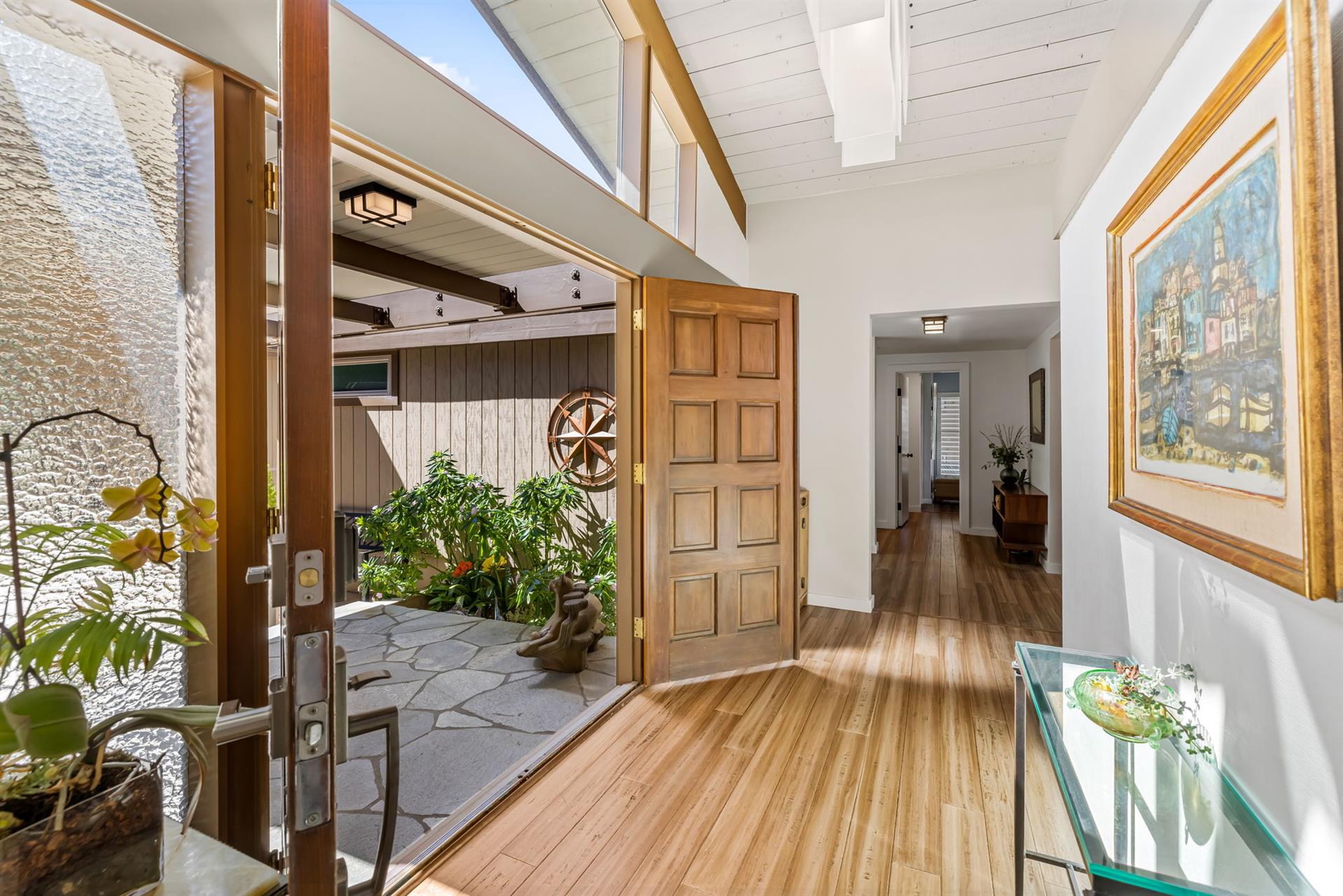 Front Entry into the Home