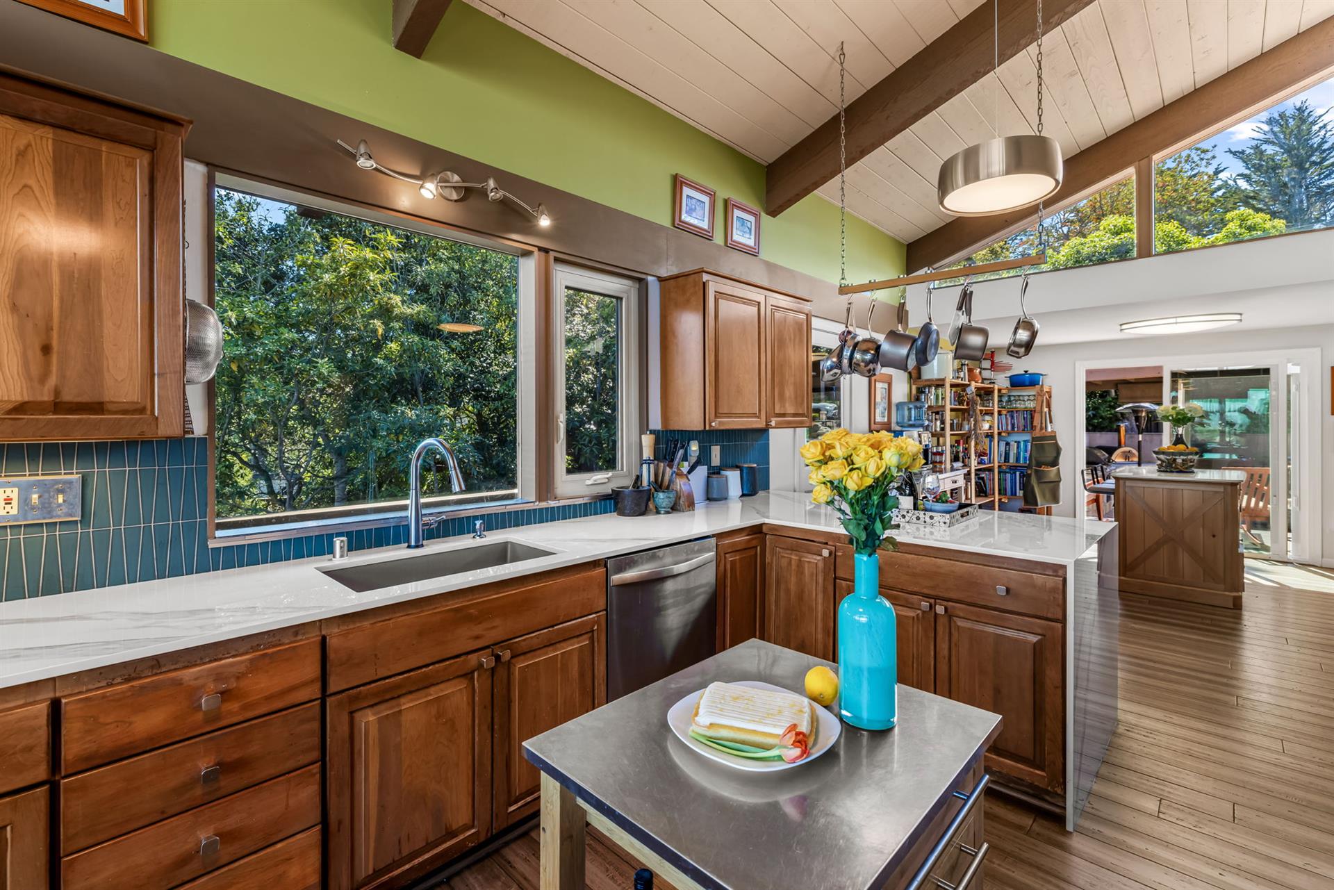 Fully Equipped Kitchen has Two Convection Ovens
